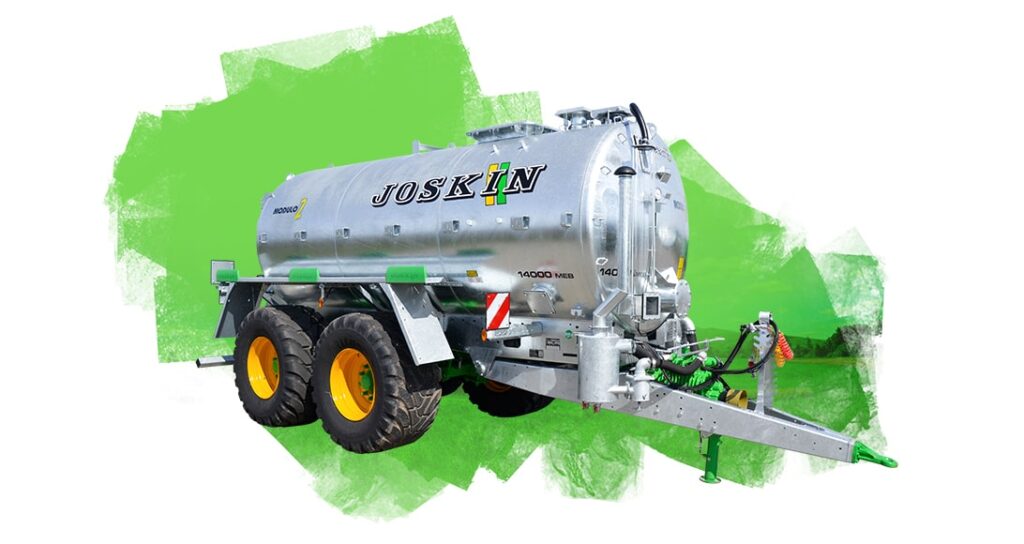 óz asenizacyjny JOSKIN – maszyna do skutecznego gospodarowania nawozami naturalnymi. Kontroferta maszyn rolniczych Rolserwis w programach dofinansowania.
