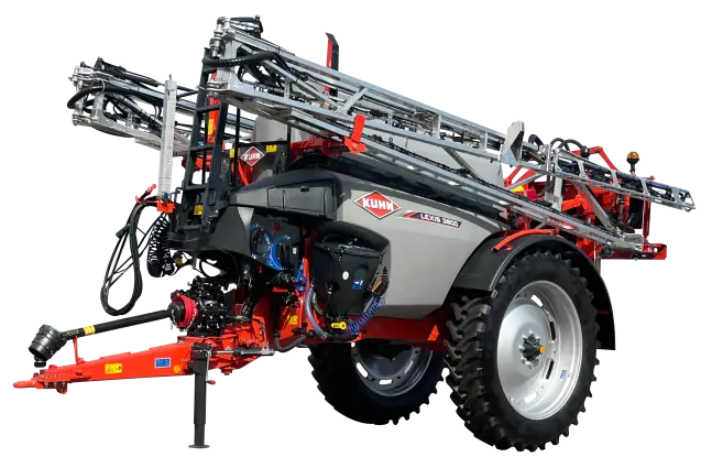 Opryskiwacz KUHN Lexis 3000 – maszyna zapewniająca oszczędność i precyzję oprysków. Kontroferta maszyn rolniczych Rolserwis w programach dofinansowania.