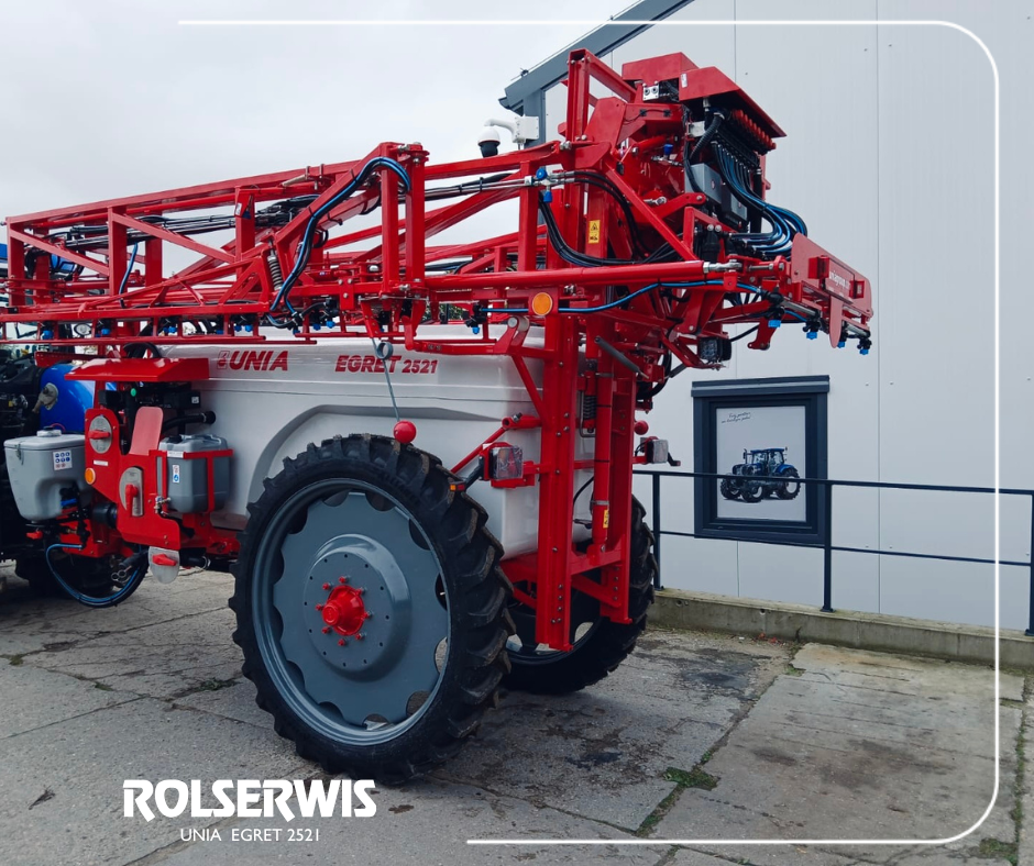 Opryskiwacz Unia Egret 2521 Rolserwis