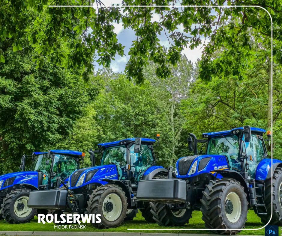 Nowe ciągniki New Holland dla Mazowieckiego Ośrodka Doradztwa Rolniczego w Płońsku
