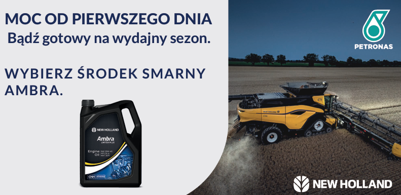 Środek smarny Ambra do kombajnu New Holland