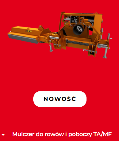Mulczer do rowów i poboczy Berti TA/MF